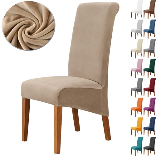 Velvet large dining chair - velvet,
